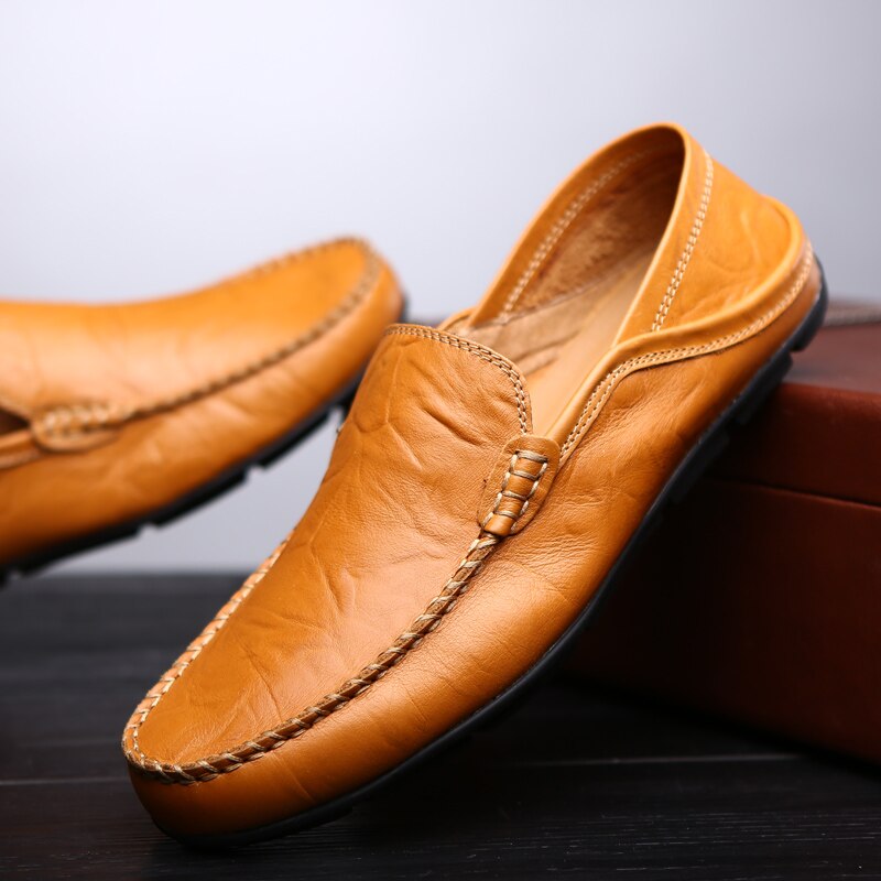 Le'vidal Men's Leather Loafers