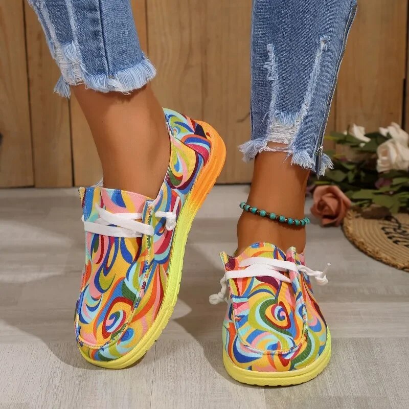 Lively Colors Canvas Shoes