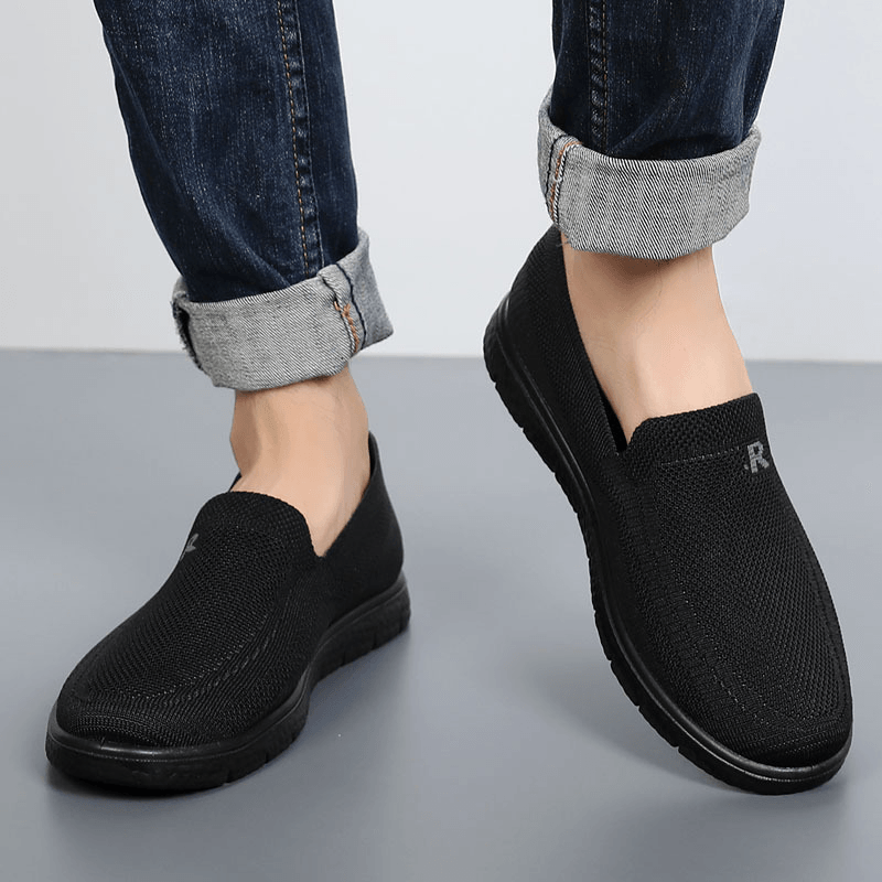 Soft Titanium Moccasin Shoe